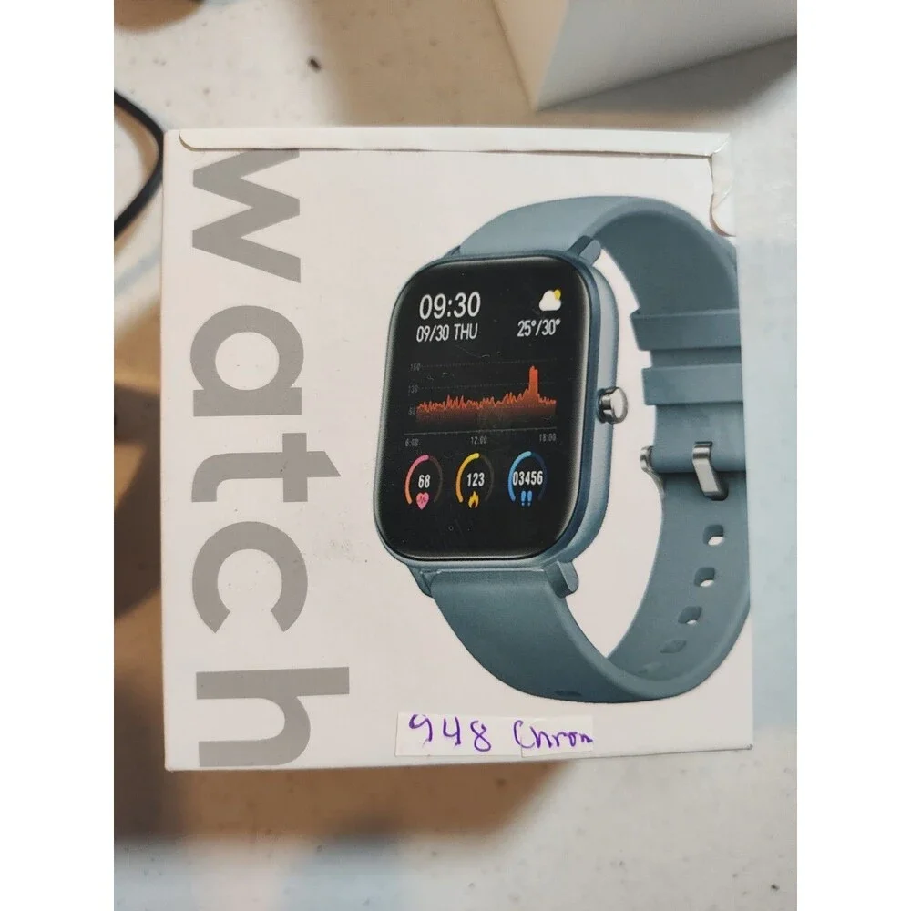 Smart Watch Women Men w/Blood Pressure, Blood Oxygen Monitor Fitness Tracker 948